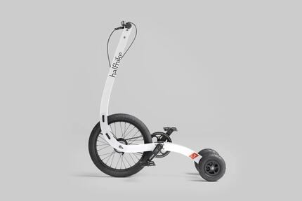 Halfbike | Vélo debout compact pour bouger tout le corps