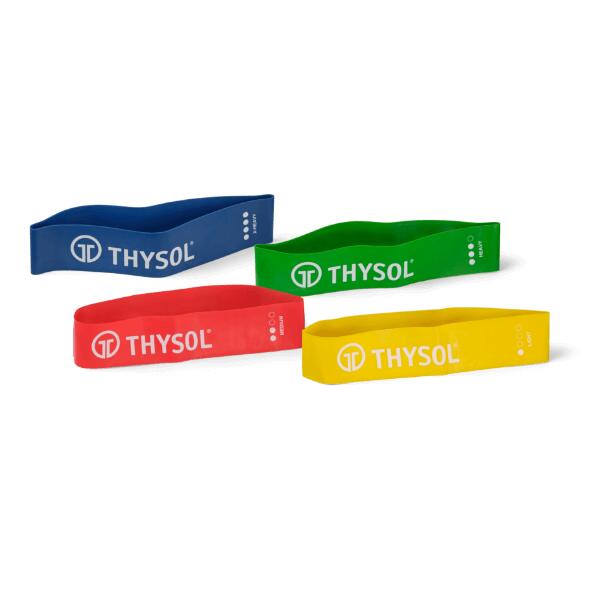 THYSOL Mini Resistance Bands – Set of 4 Mini Loops