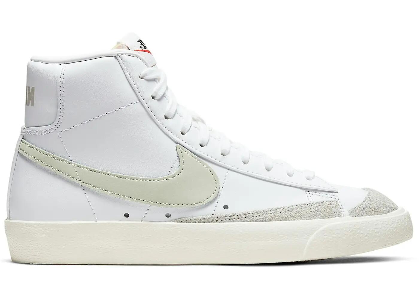 Nike Blazer Mid 77 Vintage Light Bone - Women's mid-top sneaker 2/3