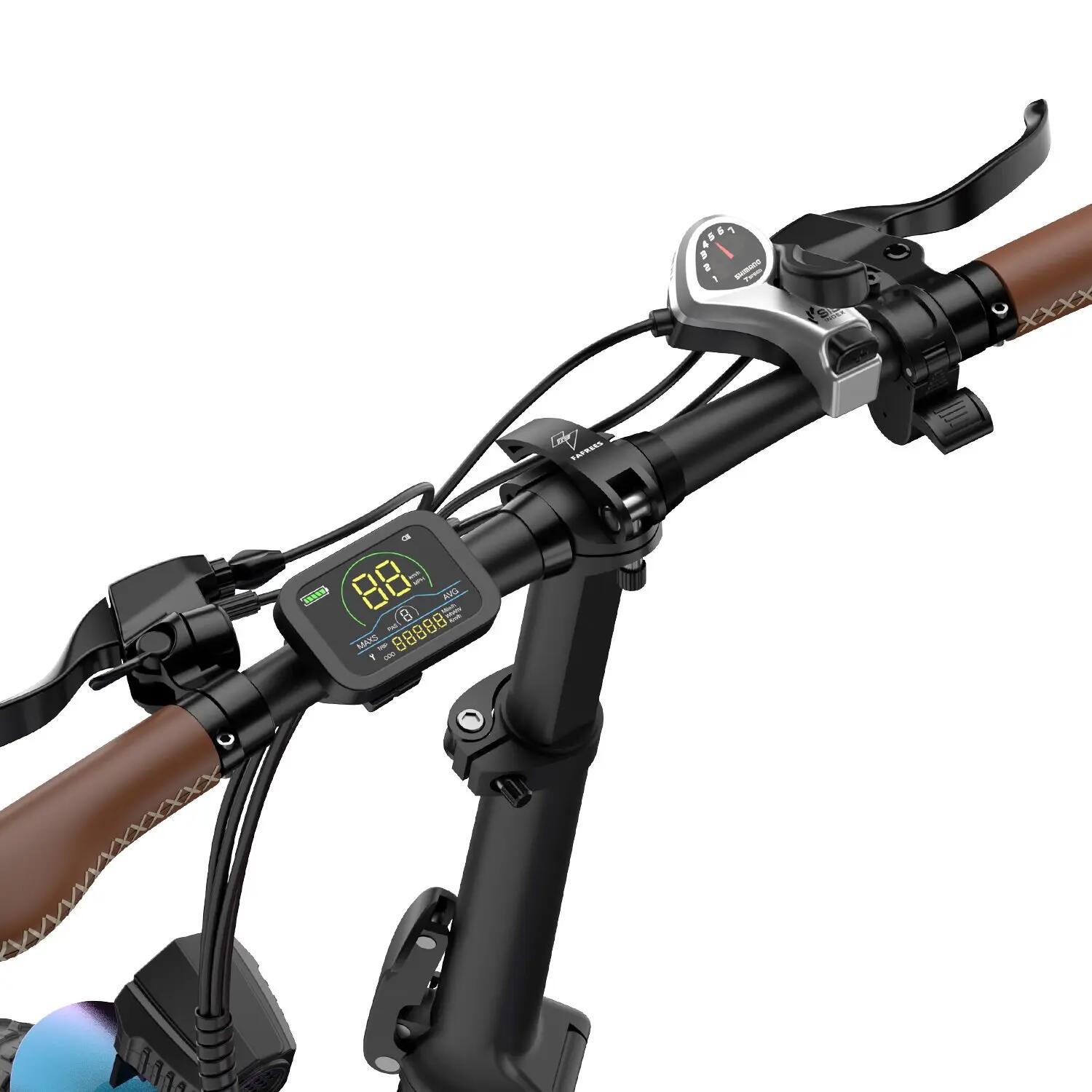 Fafrees F20 Pro Opvouwbare Elektrische Fiets 250W 36V 20Ah Actieradius 100km 20" 4/7