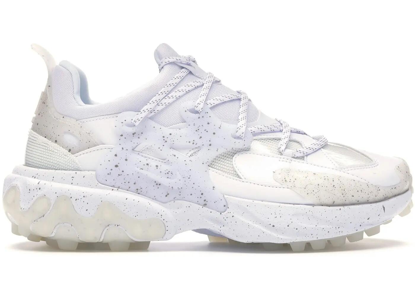 Chaussures - marche - homme - react presto, néoprène - blanc 2/2