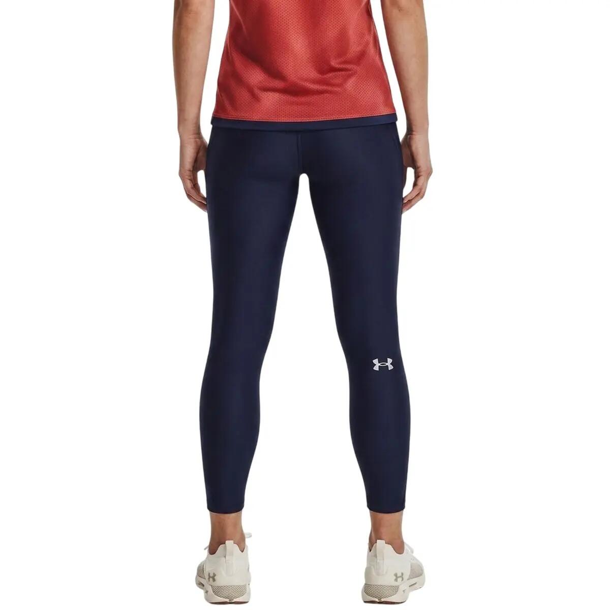 Pantacollant Donna Under Armour HeatGear Blu 3/7