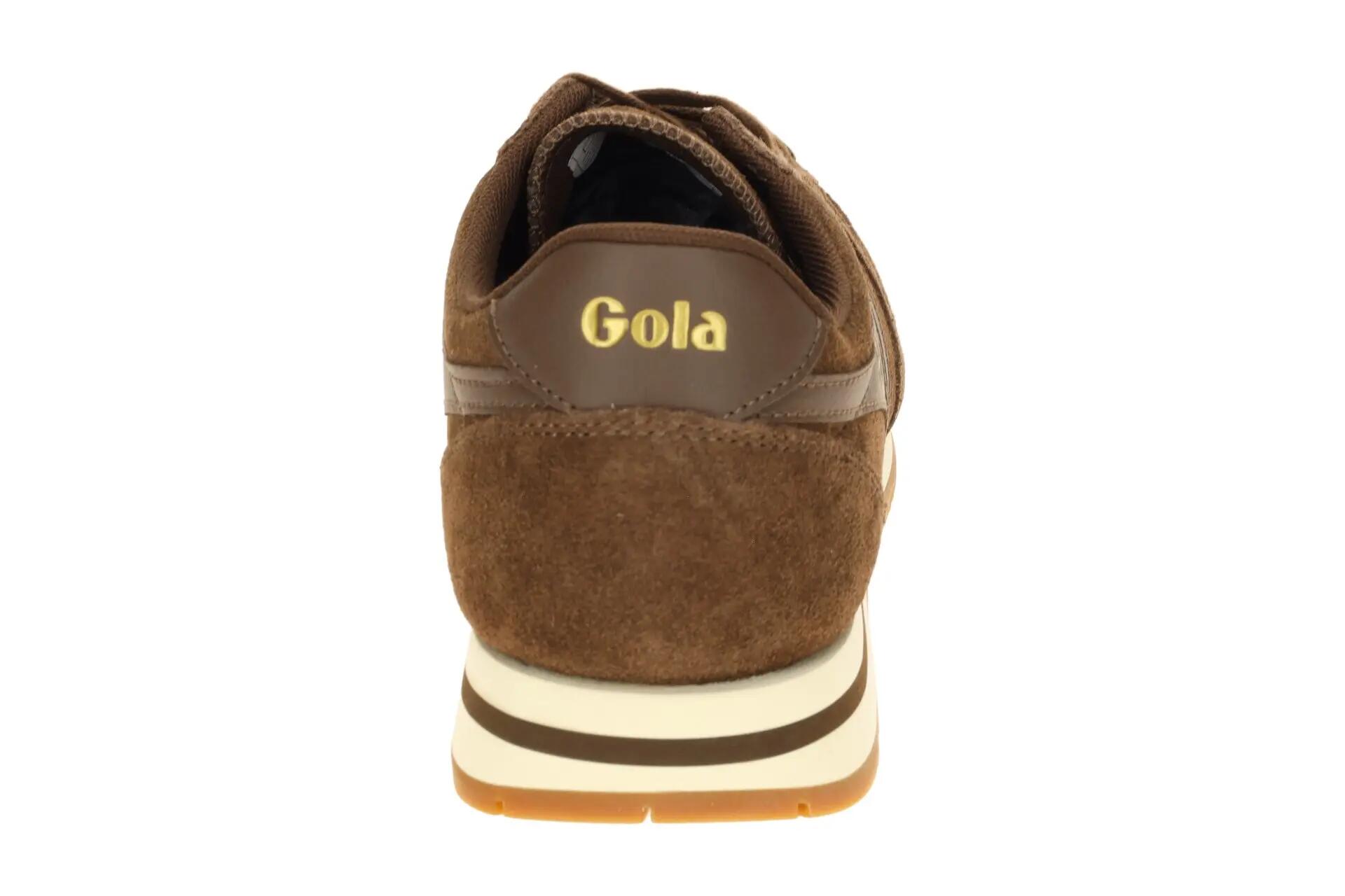 Gola Daytona Schuhe Sneakers braun Herren Velour CMB910DT 5/7