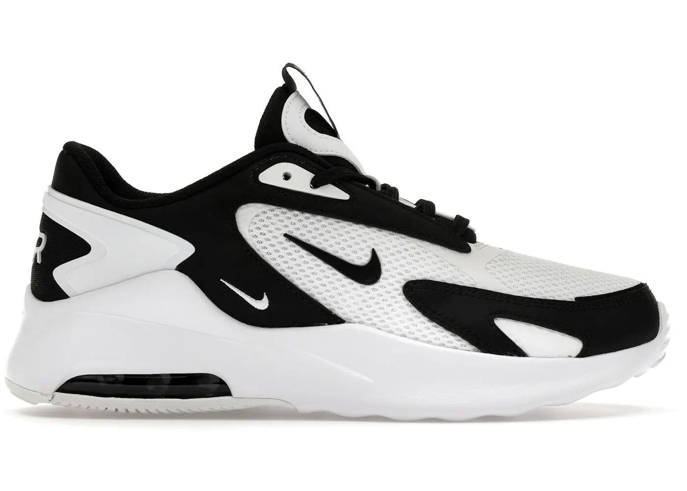 Chaussures - marche sportive - femme - air max bolt - blanc/noir 2/3