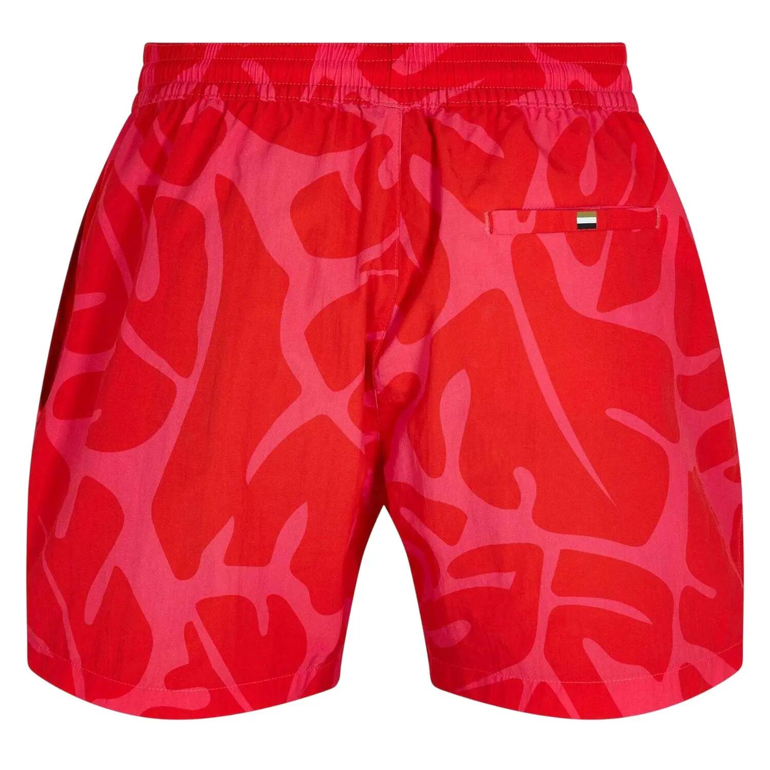 "Bari" Badeshorts für Herren Dunkelrosa 2/3