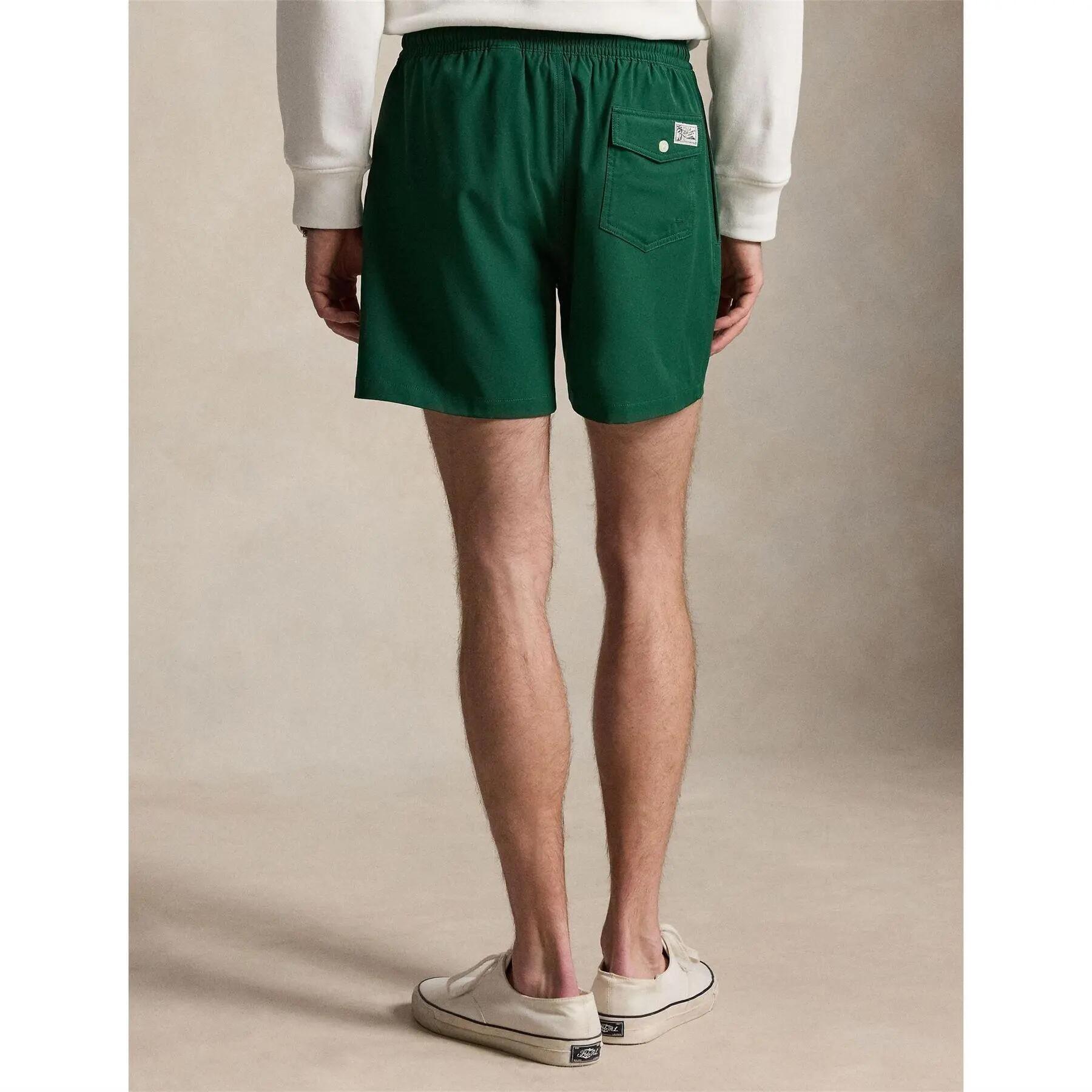 Short De Bain TRAVELLER Homme (Vert Foncé) 3/5