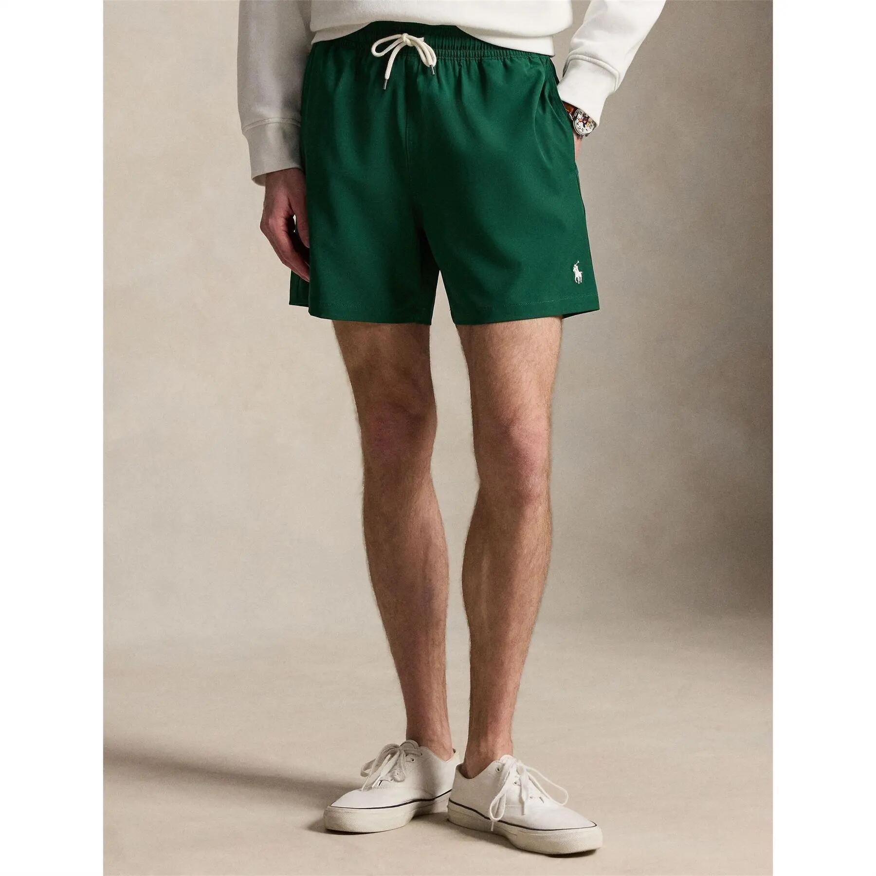 Short De Bain TRAVELLER Homme (Vert Foncé) 2/5