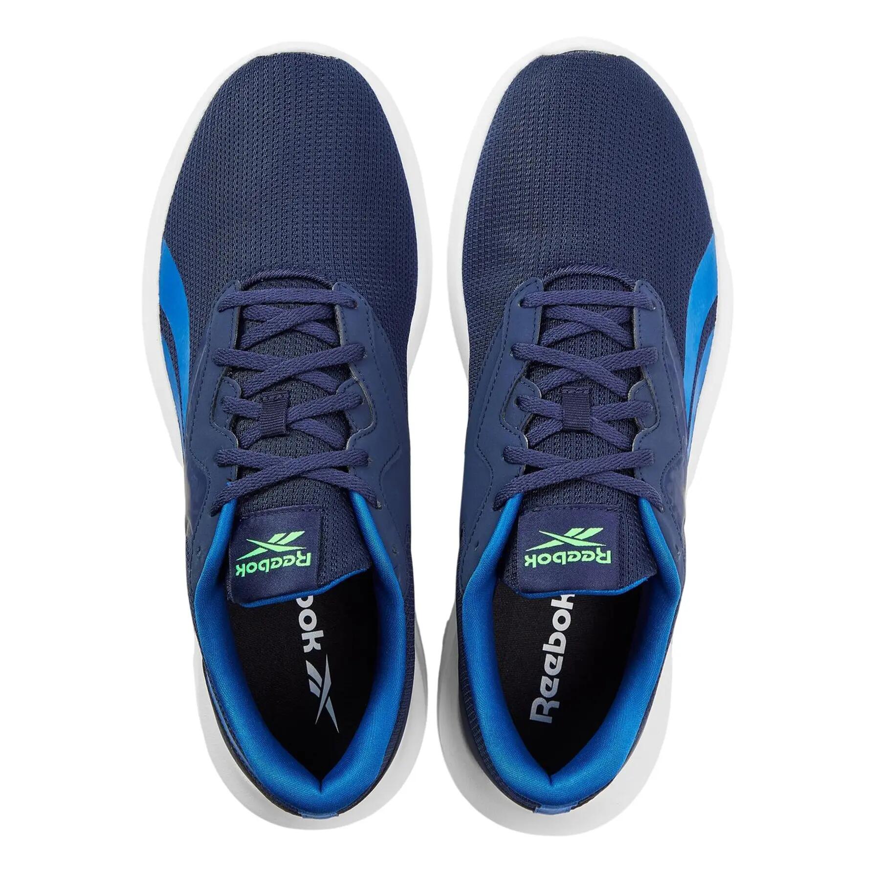 Mens Energen Lux Mesh Trainers (Vector Navy) 3/4