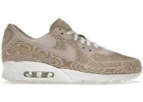 Chaussures, marche, homme, cuir, gravure laser, air max 90 3/3
