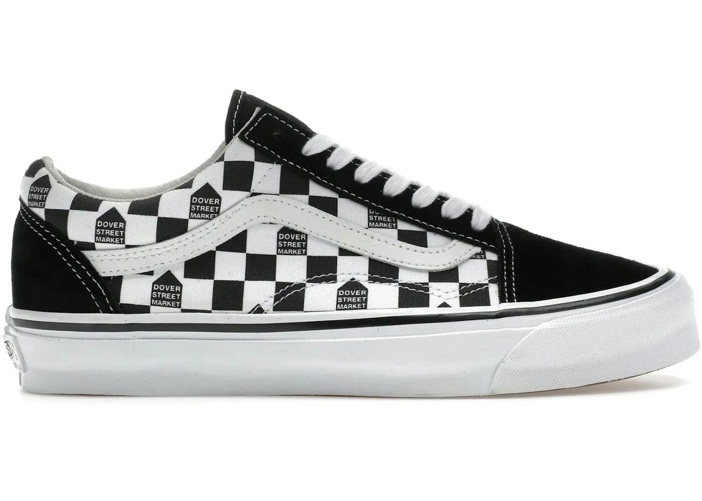 Chaussures - marche sportive - homme - Old Skool à motif checkerboard - noir 2/3