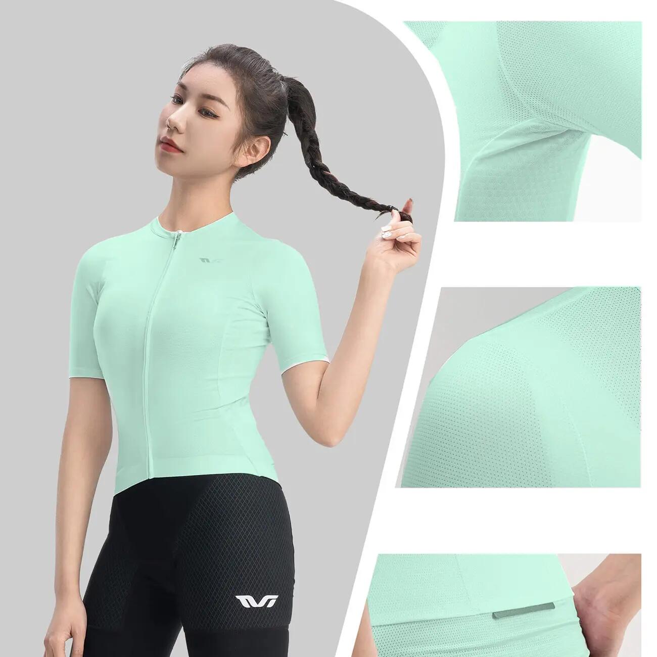Maglia da ciclismo con cerniera 5/7