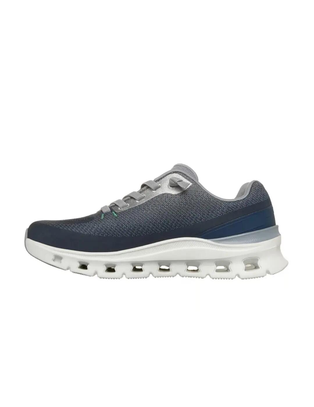 Zapatillas para Hombre Skechers Glide step Marino 2/5