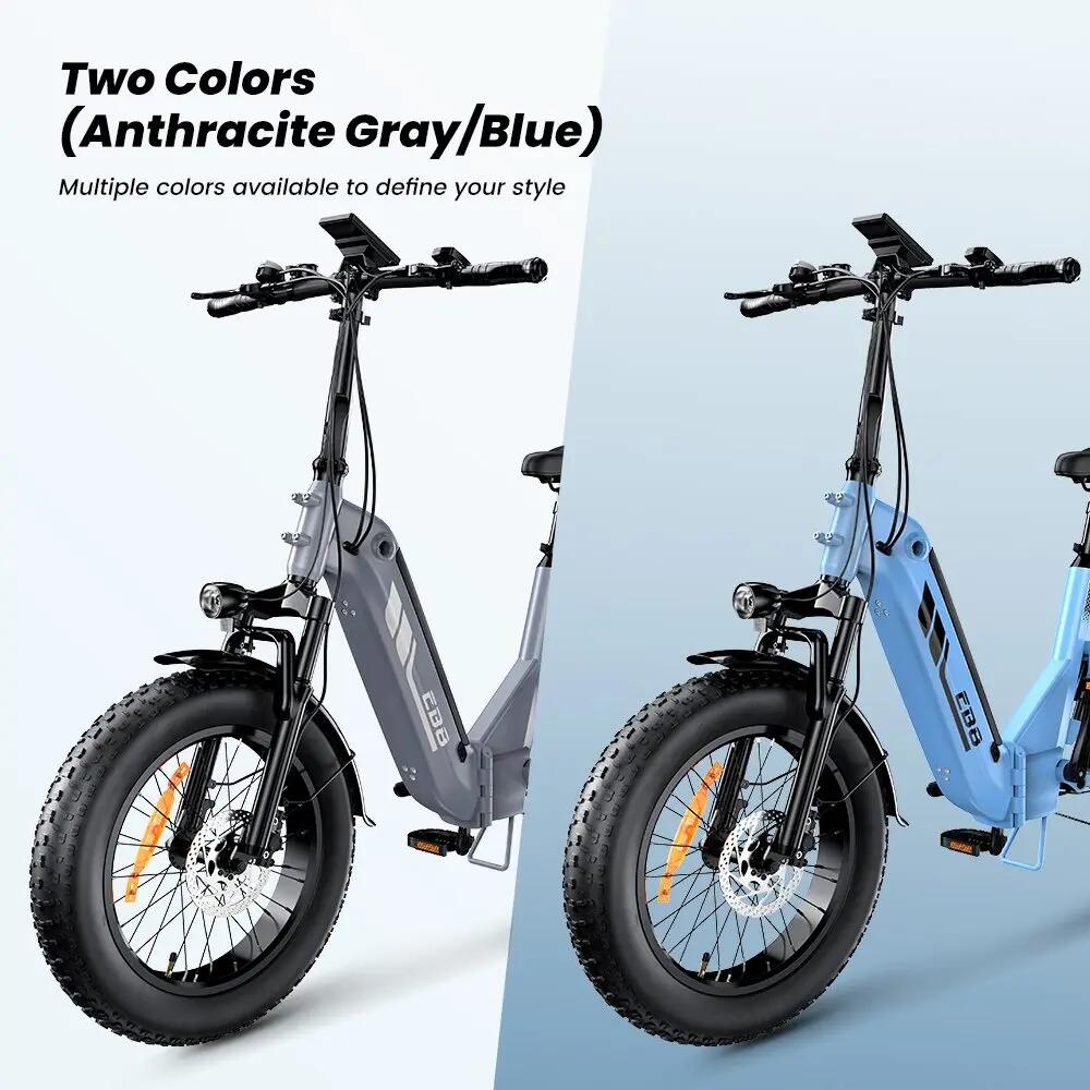 EB8 opvouwbare elektrische fiets 20", 250 W, 48 V 15 Ah, 144 km 9/9