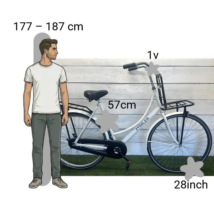 Tweedehands Zyssler Transportfiets 2/4
