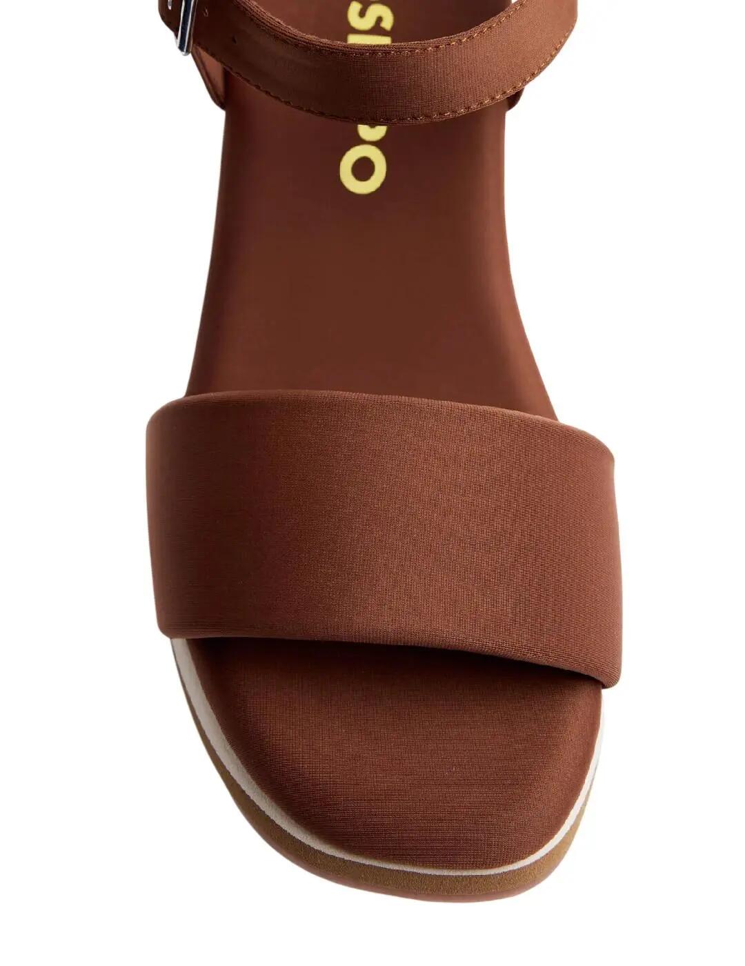 Sandales pour femme Gioseppo Zaria Marron. 3/4