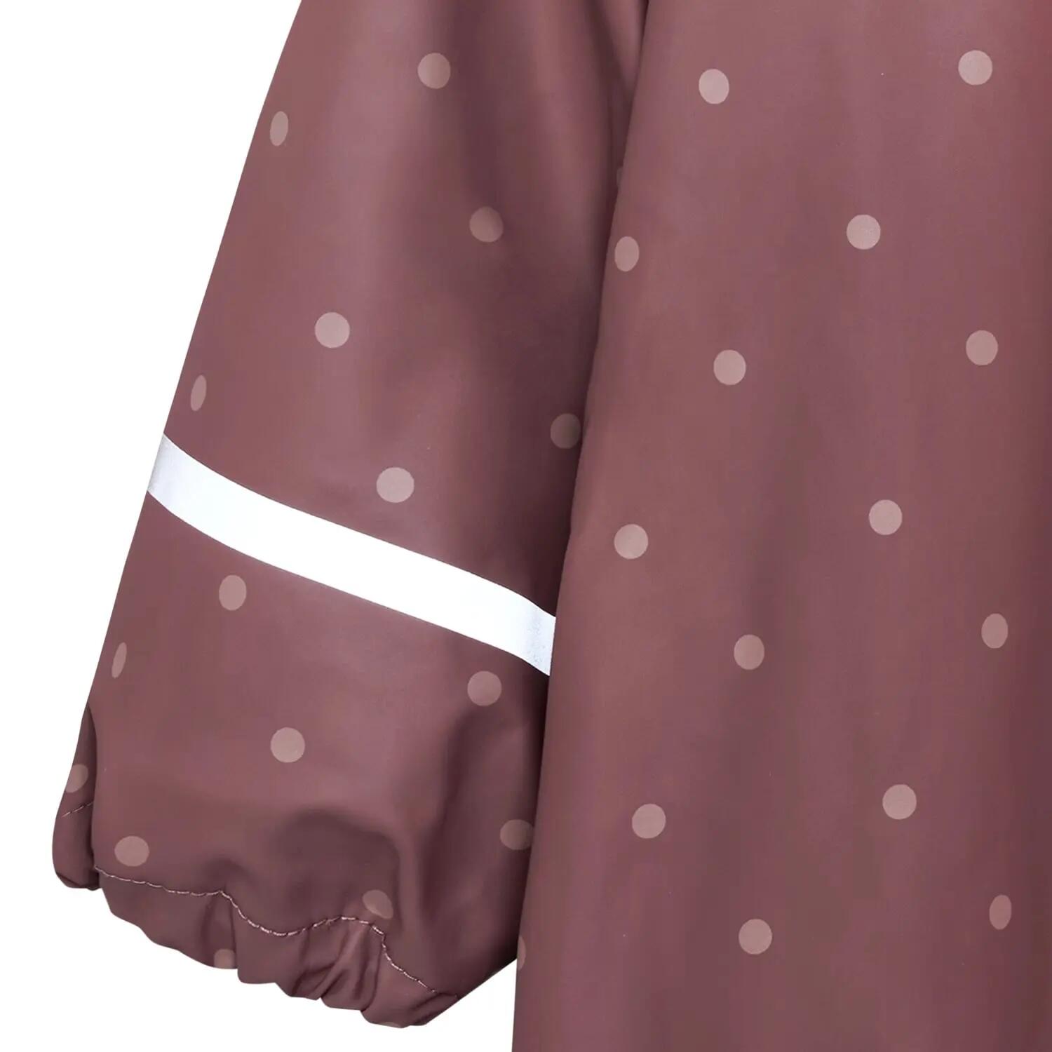 gefütterter Regenoverall Rose Brown 4/5