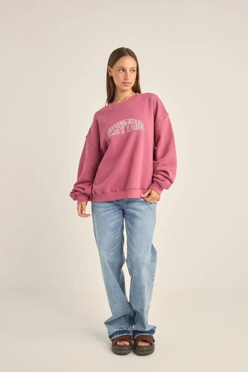 College Crew Neck - Sweat Femme 4/4