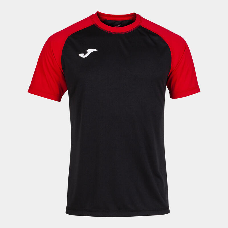 Maillot manches courtes rugby Homme Joma Teamwork noir rouge