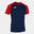 Camiseta manga corta rugby Hombre Joma Teamwork marino rojo