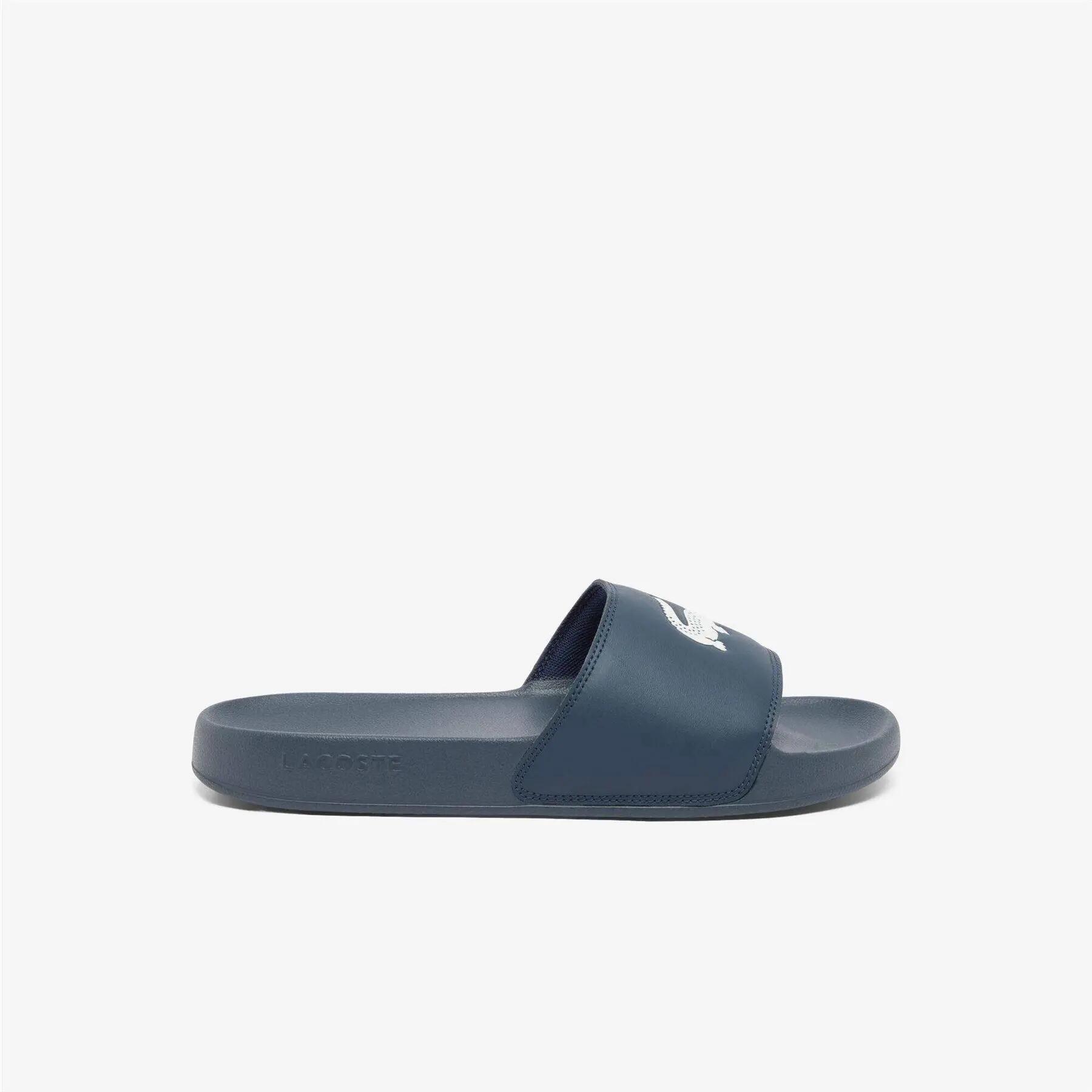 Mens Serve Sliders (Navy/White) 3/5