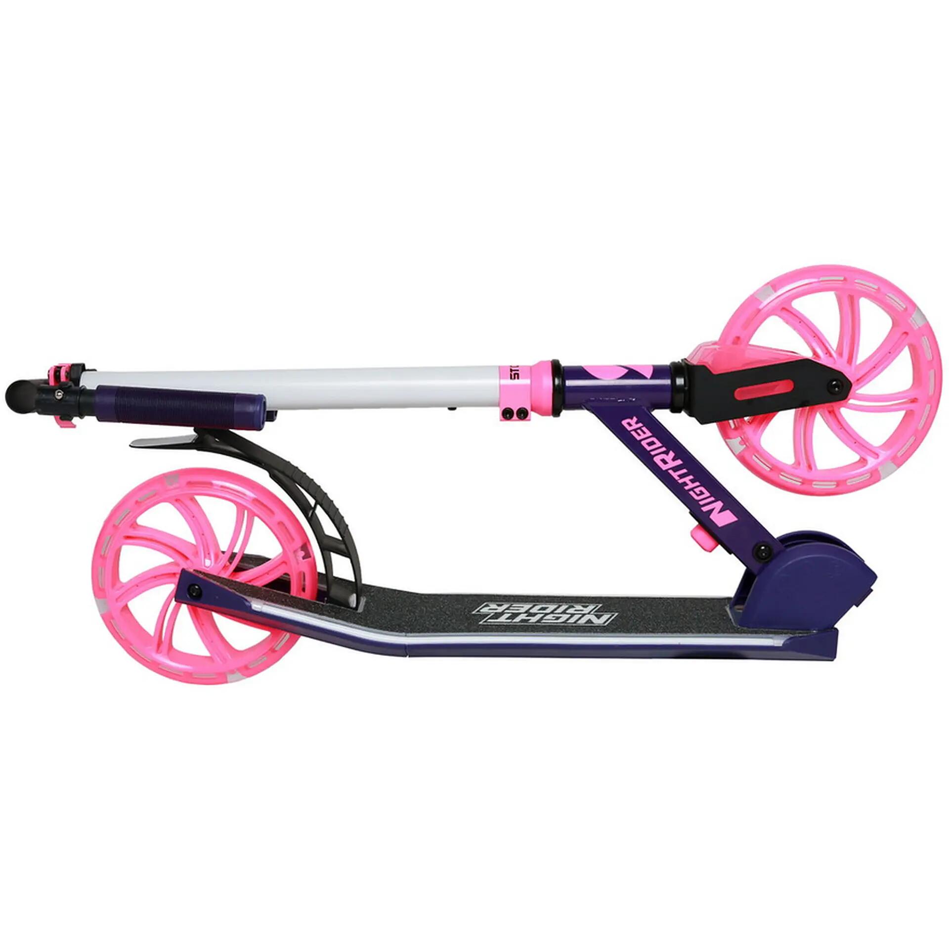 City-scooter NightRider, paars 3/3