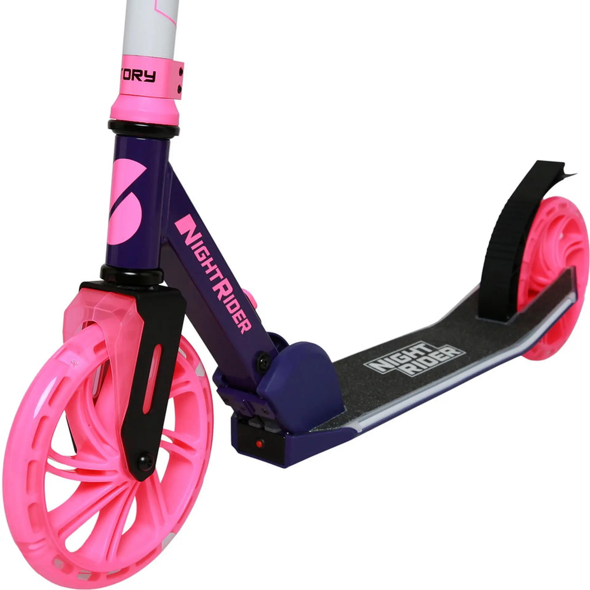 City-scooter NightRider, paars 2/3