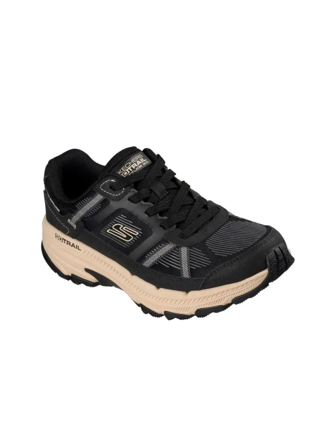 Sapatilhas masculinas Skechers Negras. 3/5