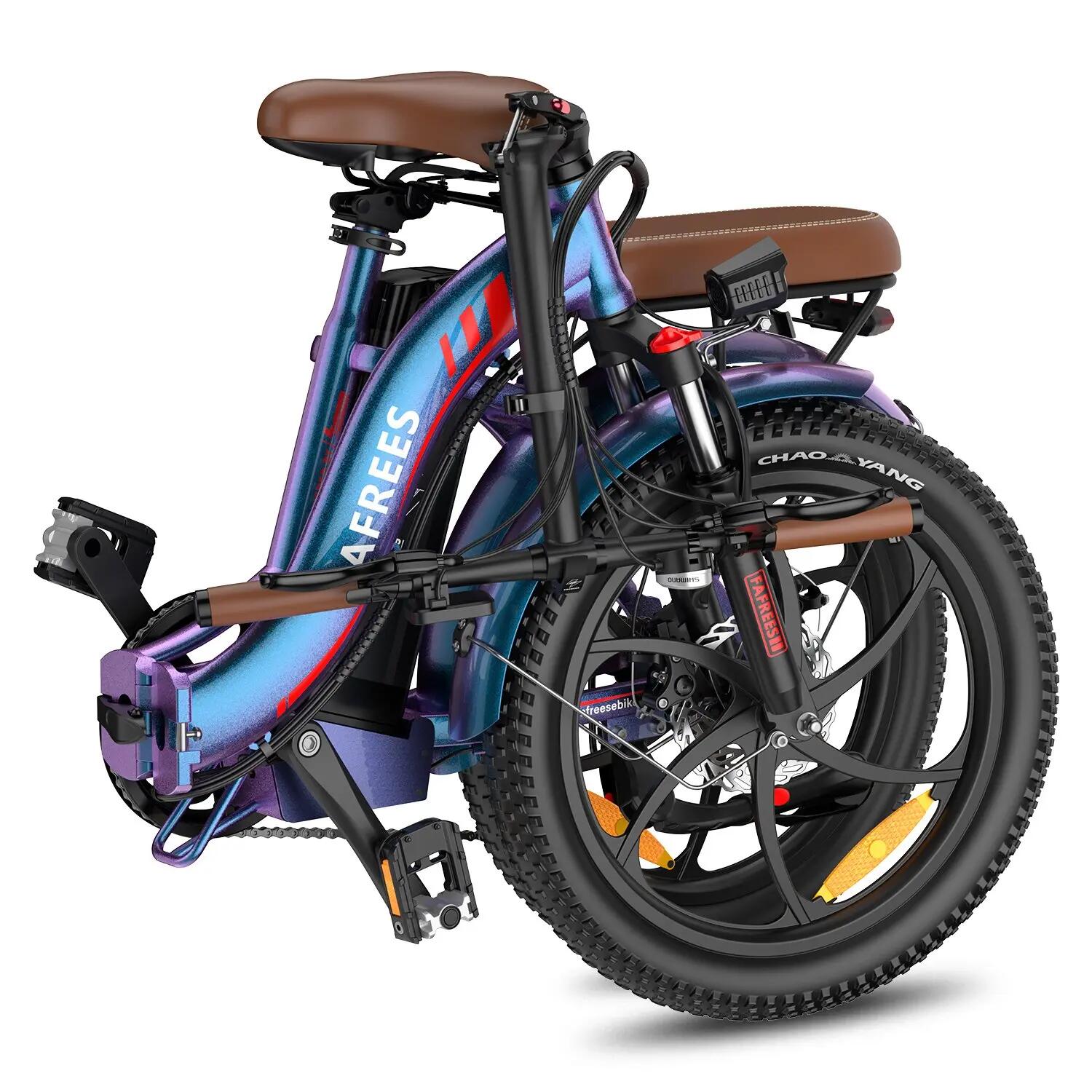 F20 Pro E-Bike Pieghevole Batteria da 20Ah, Pneumatici Fat da 20", 7 Velocità 6/7