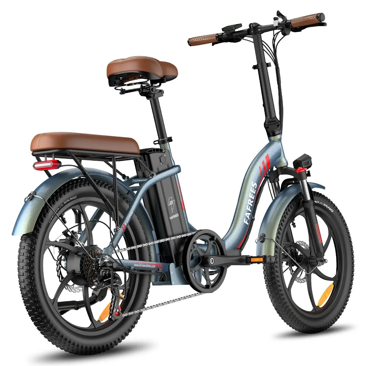 F20 Pro Bicicletta Elettrica Pieghevole 250W 36V 20Ah Autonomia 100km 3/7