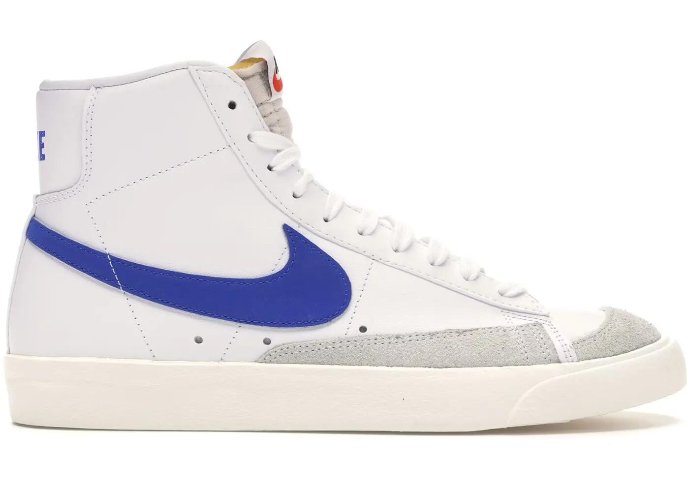 Nike Blazer Mid 77 Vintage - White Racer Blue 1/3