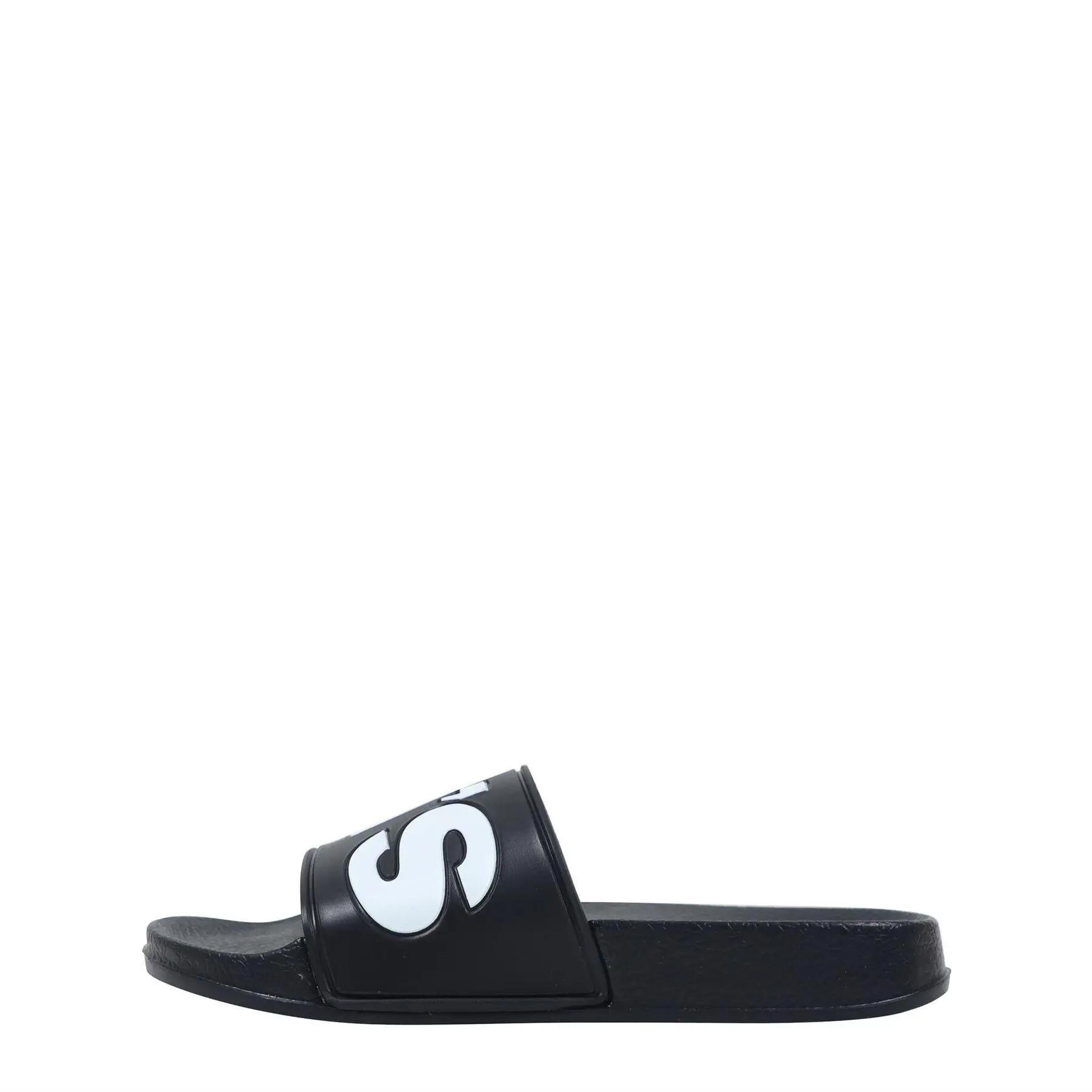 Sliders Piscina Senza Lacci PiattaBambini Levis June Nero 2/5