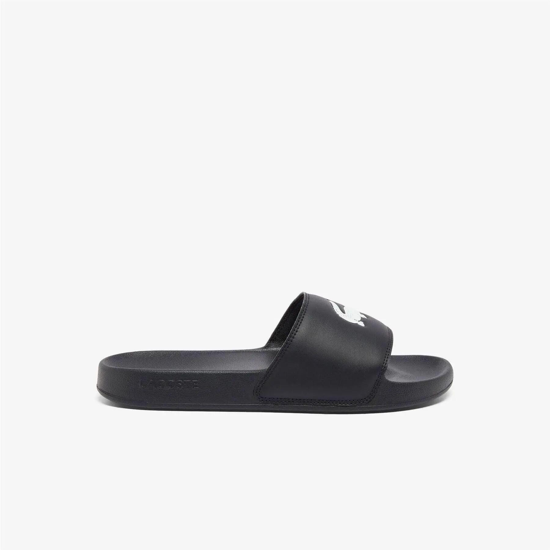SlidersUomo Lacoste Serve Nero Bianco 3/6