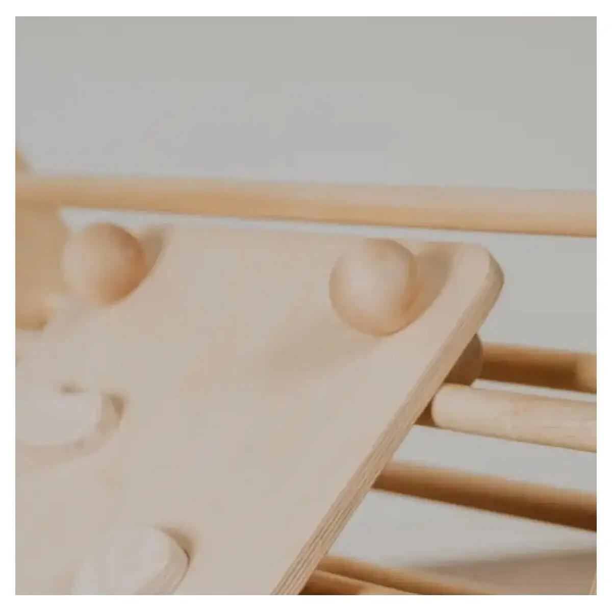 Planche toboggan-Rampe d'escalade Montessori 2/3