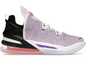 Nike LeBron 18 Graffiti Blue Multi-Color - Men's sport shoes. 2/2