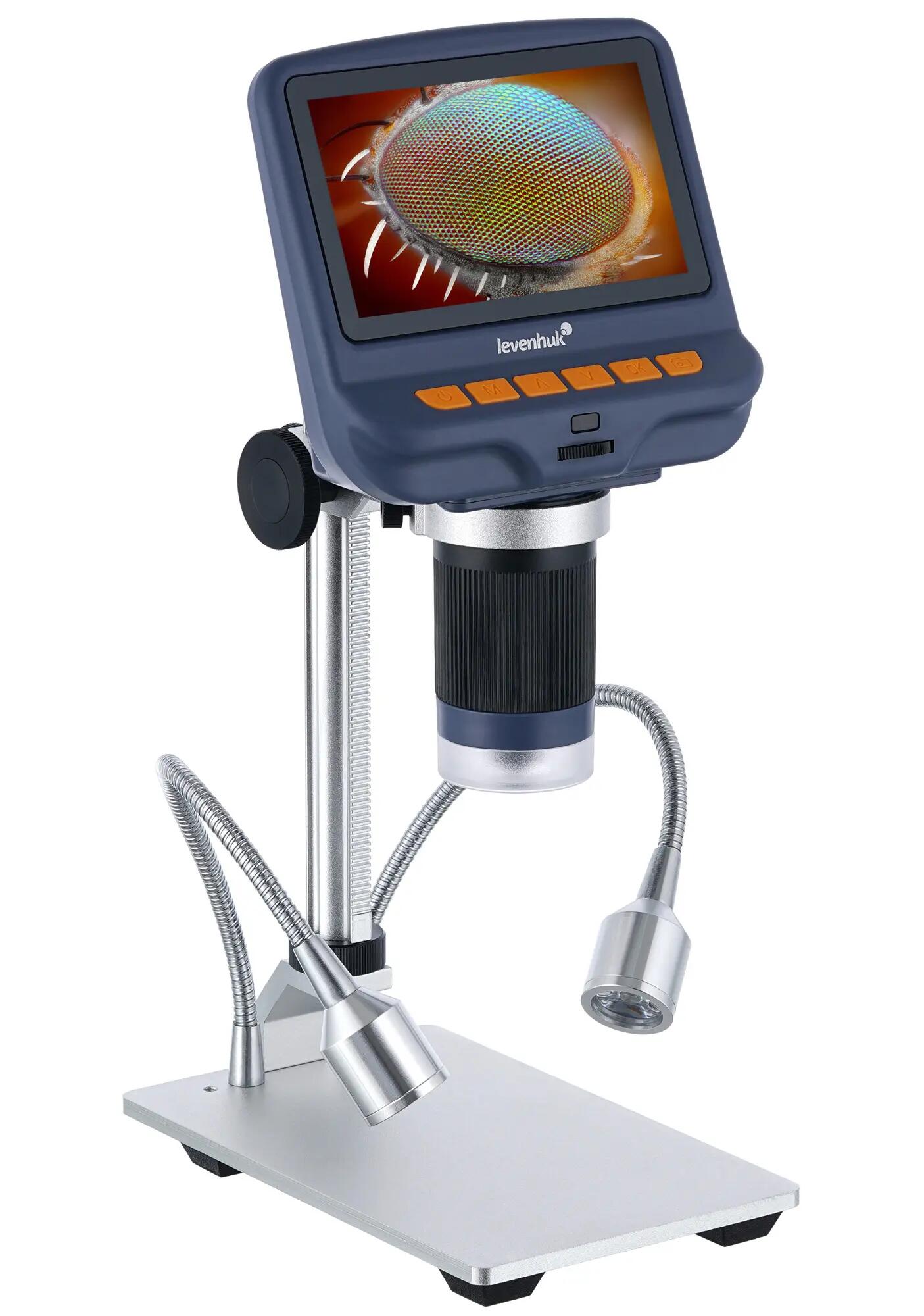 Microscopio digital con mando a distancia Levenhuk DTX RC1 - negro 4/6
