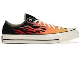 Scarpe - Walking - Uomo - Basse stampate - Chuck Taylor 70 Ox - Nero/Arancione 3/3