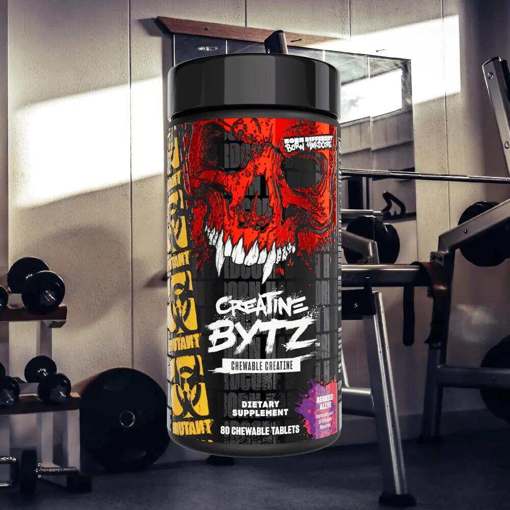 Mutant Creatine Bytz Chewables 80 Tabs Berried Alive 2/3