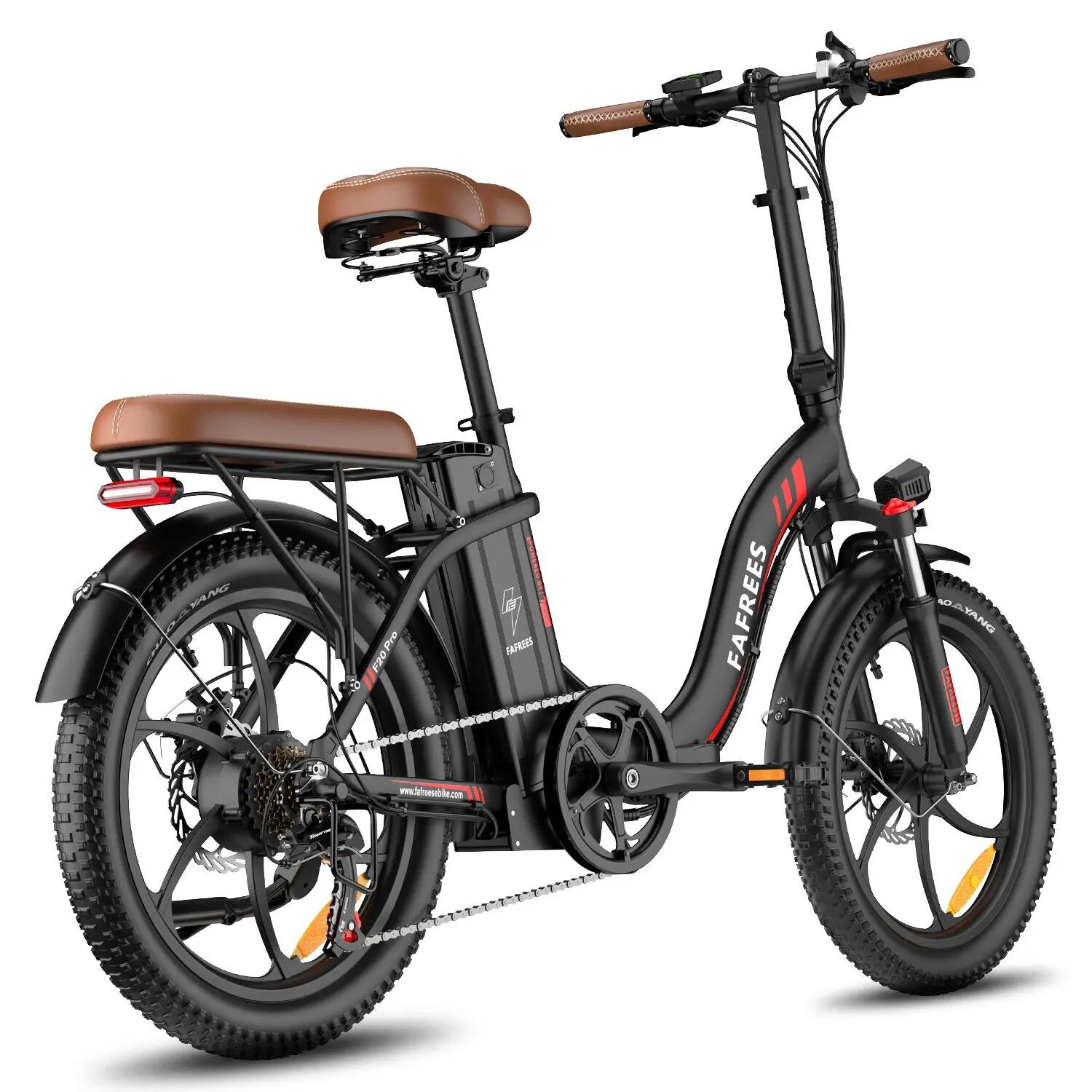 F20 Pro Bicicletta Elettrica Pieghevole 250W 36V 20Ah Autonomia 100km 3/7