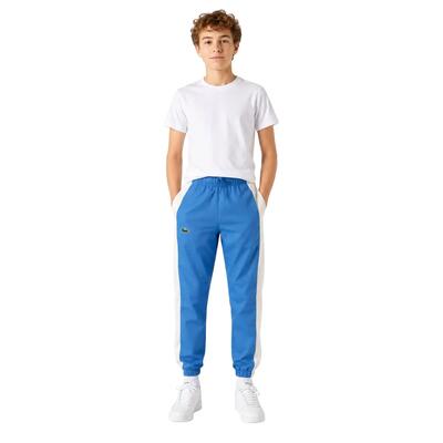 Lacoste sport trainingsbroek nylon blauw