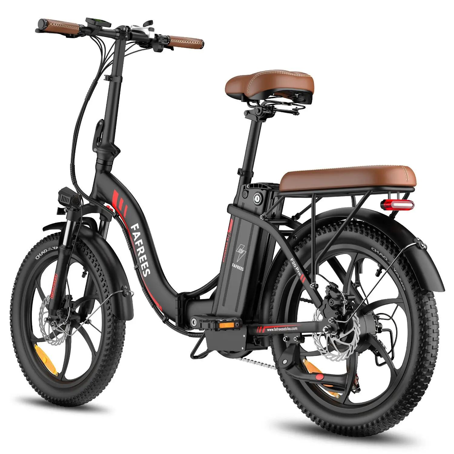 F20 Pro E-Bike Pieghevole Batteria da 20Ah, Pneumatici Fat da 20", 7 Velocità 3/7