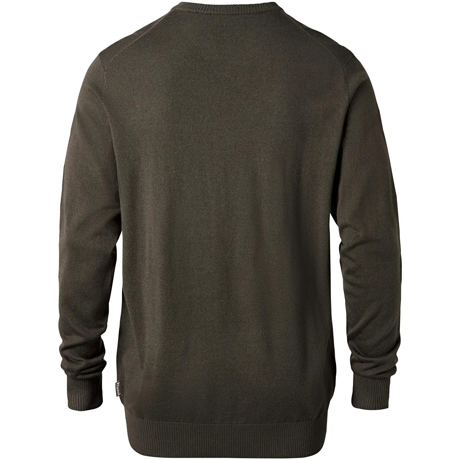 Pinewood Värnamo Merino Sweater Herren (D.Mossgreen) Größe M 2/2