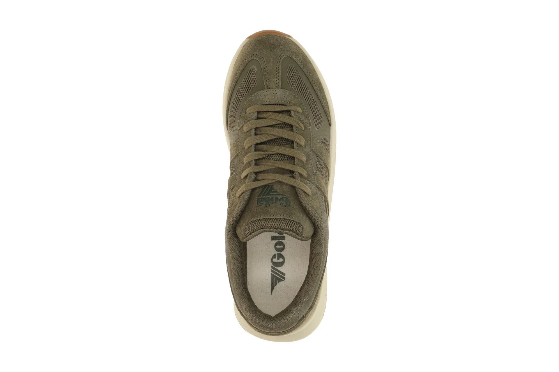 Gola Seattle Trainer Schuhe Sneakers grün khaki Herren CMB917LN 6/7