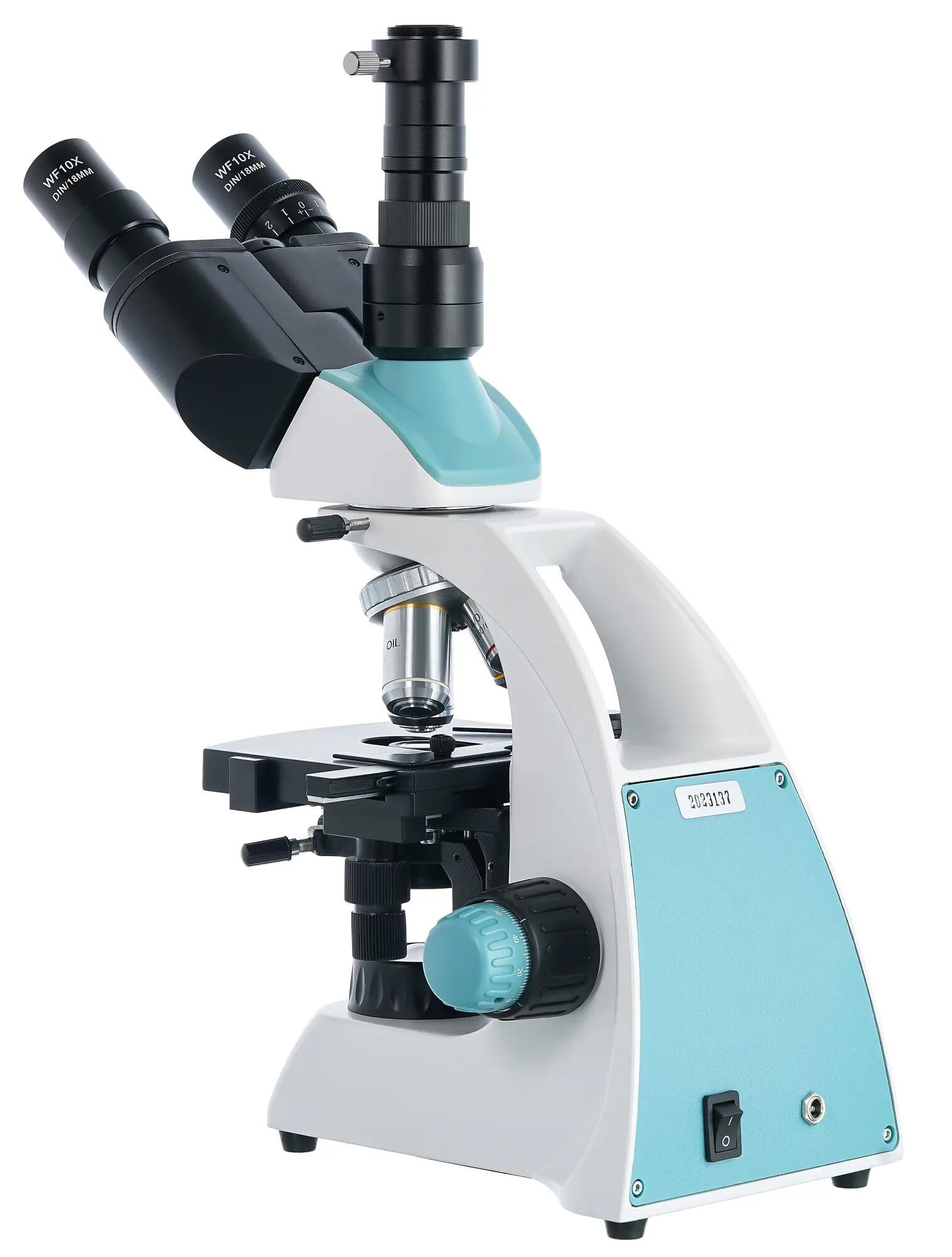 Microscopio trinoculare - laboratorio - Levenhuk 400T - nero 5/6