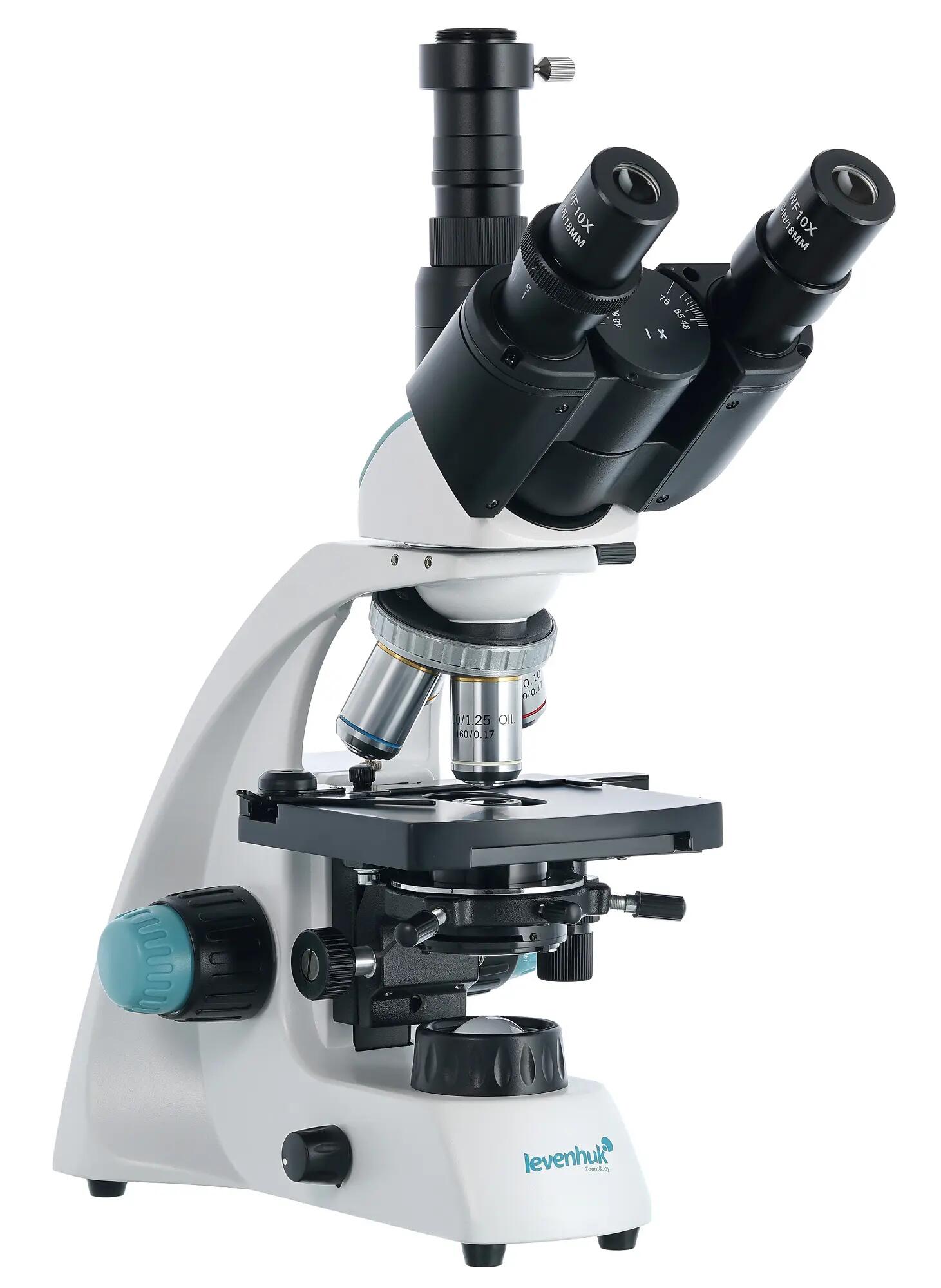 Microscopio trinoculare - laboratorio - Levenhuk 400T - nero 4/6