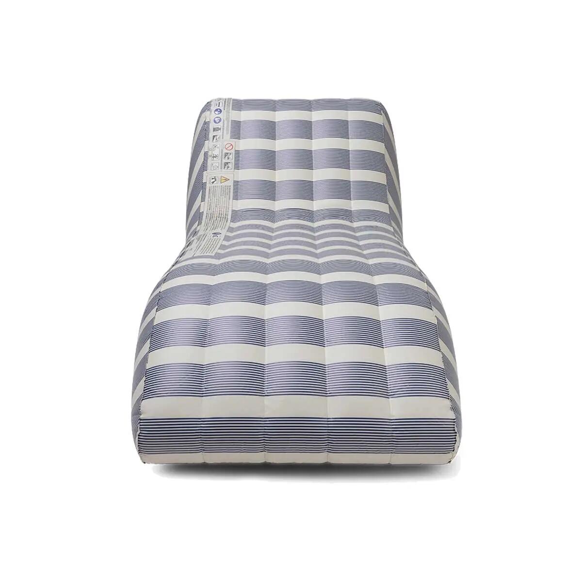 Matelas lounge premium - Bleu/Blanc - Monaco 3/6