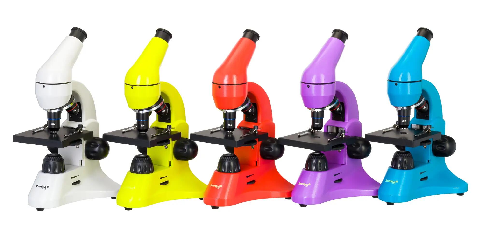 Microscopio - Hobbistica - 64–1280× - Rainbow 50L PLUS 2/6