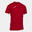 T-shirt manga curta Homem Joma Campus iii vermelho