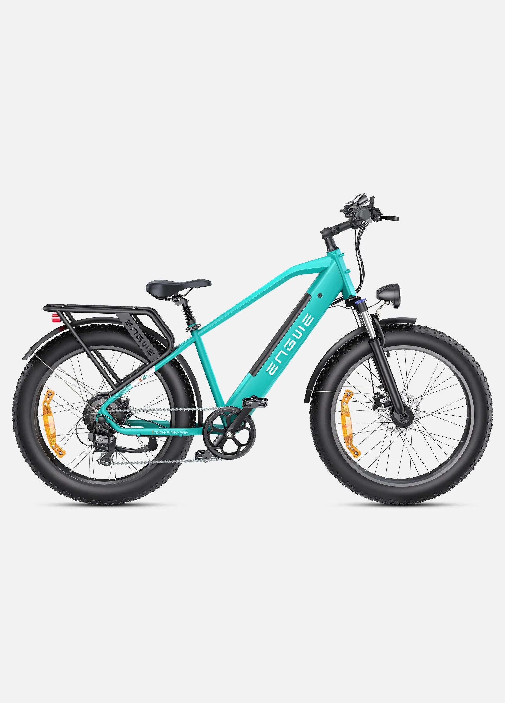 Bicicleta Eléctrica E26 250W Batería 48V 16Ah 110km Fat 26x4 Hidráulico 2/4