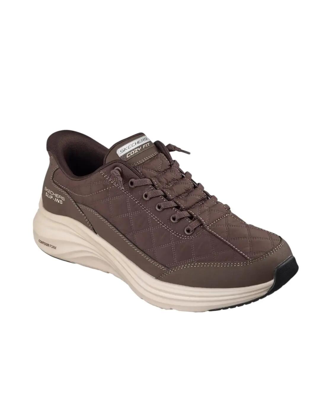 Zapatillas para Hombre Skechers 232619-brn Marrón 3/5