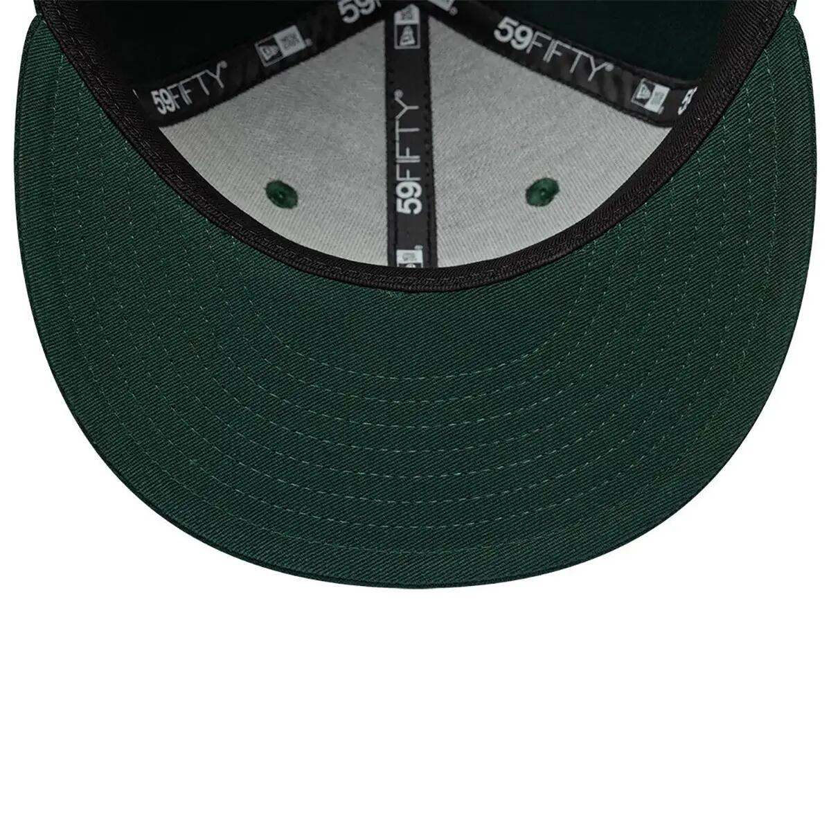 New Era 59FIFTY Cap MLB League Essential New York Yankees dunkelgrün 5/5